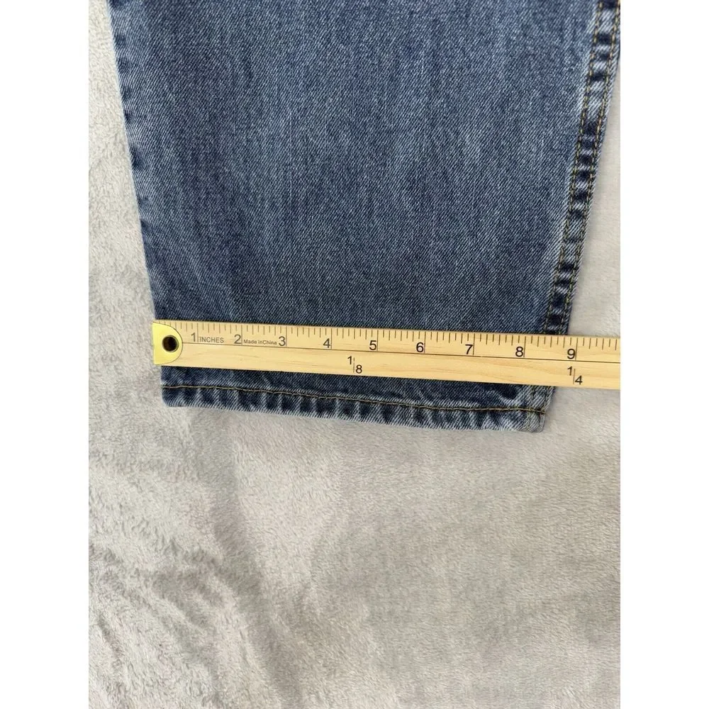 Levis 550 Jeans Mens 38x32‎ Blue Denim Relaxed Fit Straight Leg